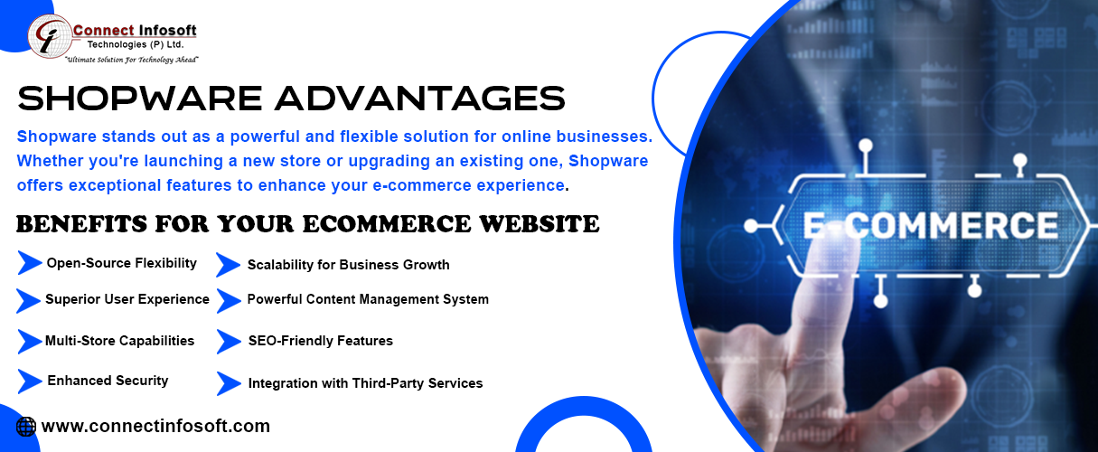 Shopware Advantages: 10 Incredible Benefits for Your eCommerce Website | Connect Infosoft